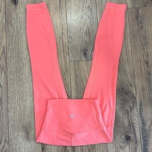 Lululemon Double Align Pant Leggings Size 0 In Pale Raspberry 25"